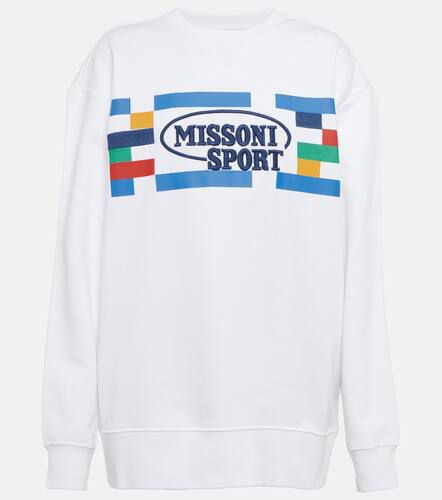 Sudadera de jersey de algodón con logo - Missoni - Modalova