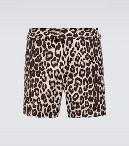 Tom Ford Leopard print swim shorts - Tom Ford - Modalova
