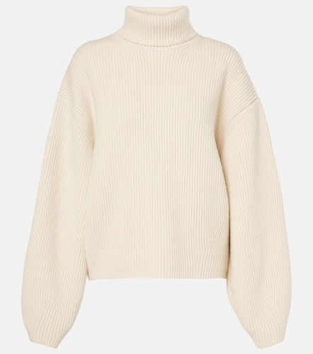 Pullover in misto lana a coste - Toteme - Modalova