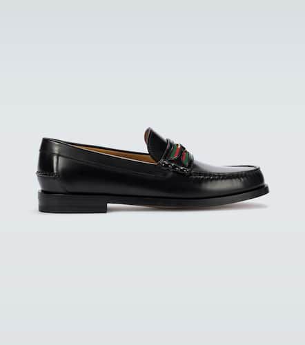 Interlocking G leather loafers - Gucci - Modalova
