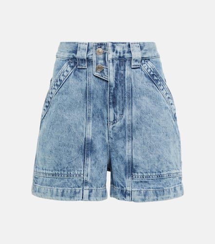 Sintio high-rise denim shorts - Marant Etoile - Modalova