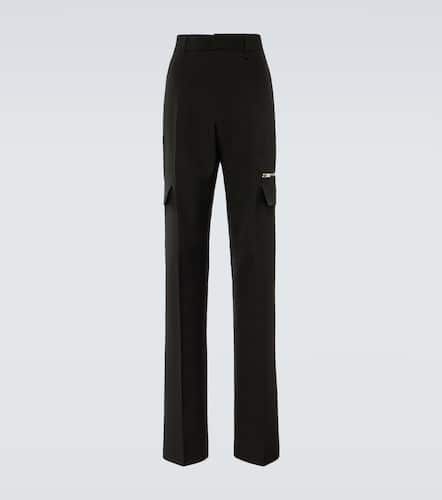 Pantaloni regular in lana vergine - Givenchy - Modalova