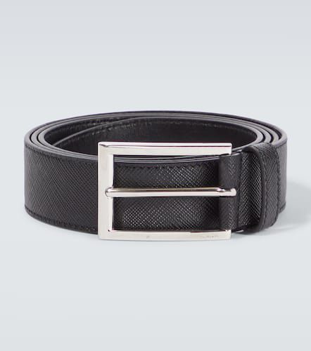 Prada Logo Saffiano leather belt - Prada - Modalova