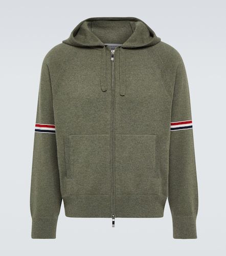 Sudadera con capucha de cachemir con RWB Stripe - Thom Browne - Modalova