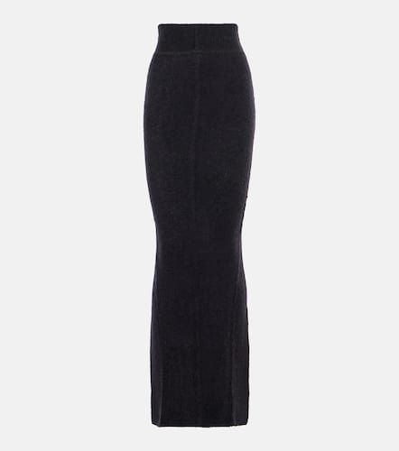 Pillar alpaca and wool-blend maxi skirt - Rick Owens - Modalova