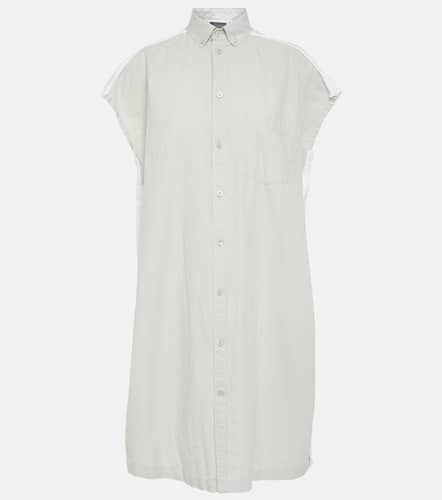 Oversized cotton shirt dress - Balenciaga - Modalova