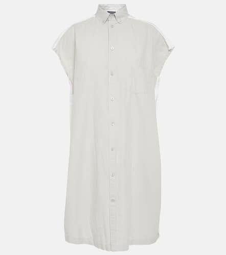 Robe chemise oversize en coton - Balenciaga - Modalova