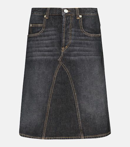 Fiali cotton denim skirt - Marant Etoile - Modalova