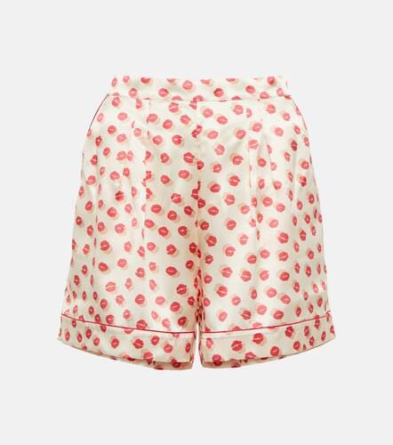 Capitaine printed silk satin shorts - Eres - Modalova