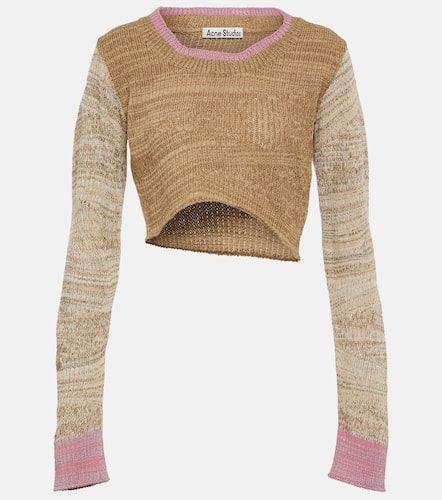 Cropped-Pullover aus einem Wollgemisch - Acne Studios - Modalova