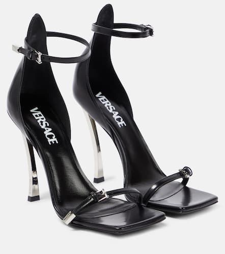 Versace Pin-Point leather sandals - Versace - Modalova