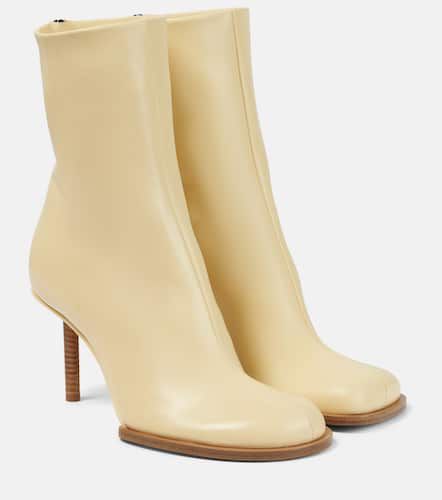 Les Bottines Rond Carré leather ankle boots - Jacquemus - Modalova