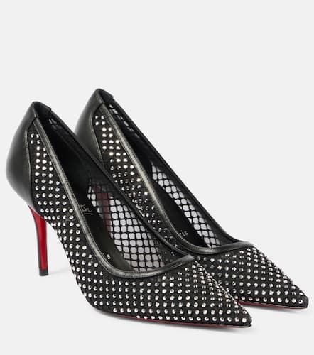 Salones Apostropha 80 de malla adornados - Christian Louboutin - Modalova