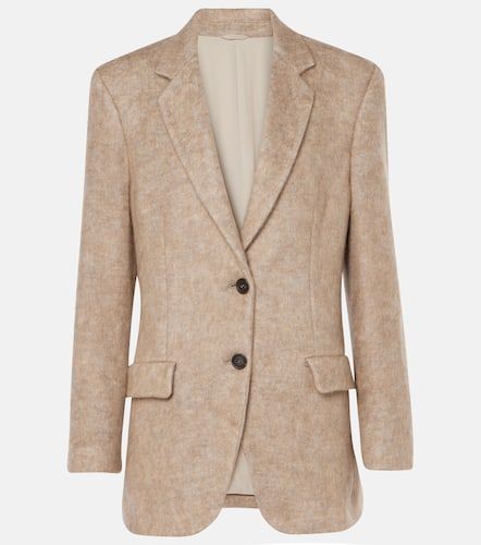 Blazer aus Wolle, Mohair und Kaschmir - Brunello Cucinelli - Modalova