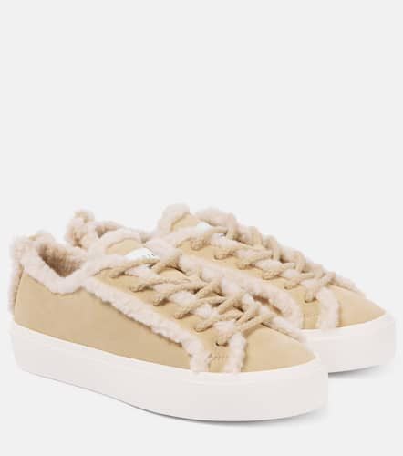 Shearling-lined suede sneakers - Inuikii - Modalova