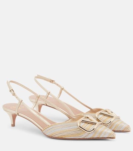 Pumps slingback VLogo in pelle - Valentino Garavani - Modalova