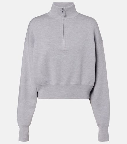 Wool-blend half-zip sweater - Victoria Beckham - Modalova