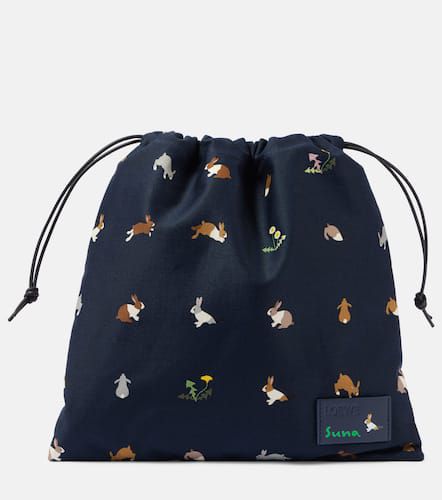 X Suna Fujita - Borsa Bunnies in canvas - Loewe - Modalova