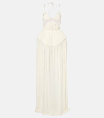 David Koma Cutout pleated gown - David Koma - Modalova