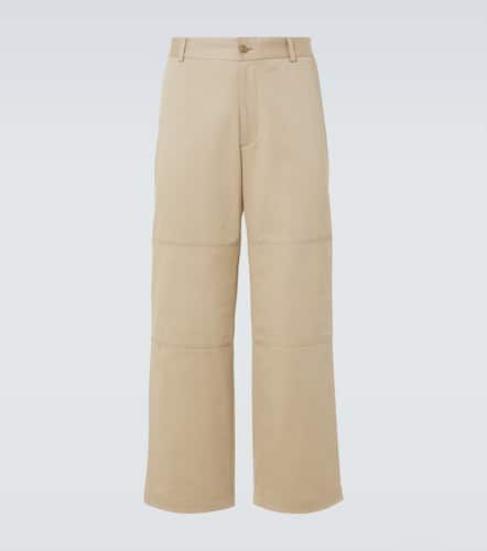 Pantaloni in gabardine cotone - Moncler - Modalova