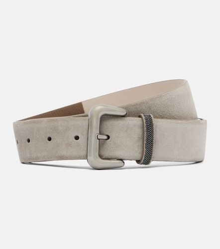 Monili suede belt - Brunello Cucinelli - Modalova