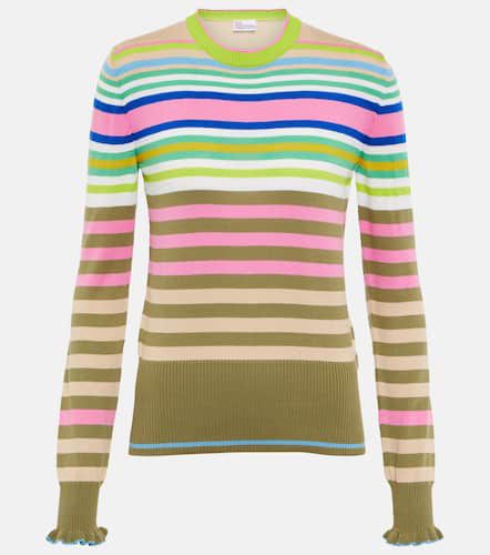 Cotton and wool-blend sweater - REDValentino - Modalova