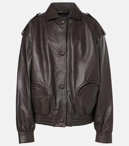 Blazé Milano Charlie leather bomber jacket - Blaze Milano - Modalova