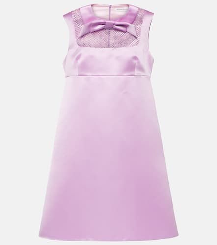 Vestido corto Duchess de satén adornado - Nina Ricci - Modalova