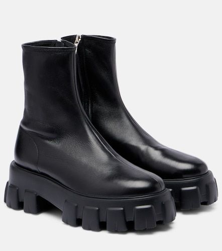 Prada Botines Monolith de piel - Prada - Modalova