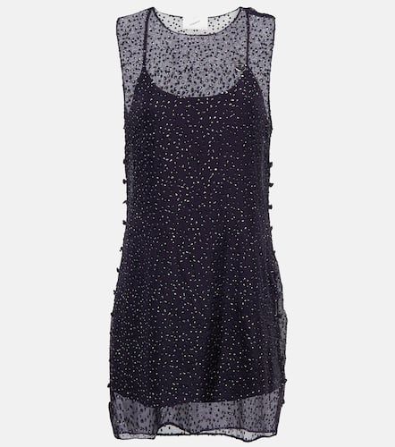 Coperni Robe en soie à ornements - Coperni - Modalova