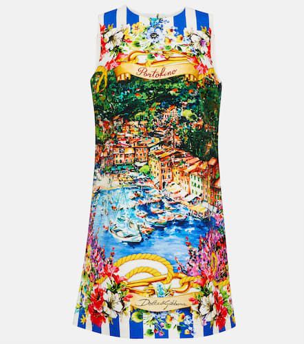 Portofino vestido de algodón estampado - Dolce&Gabbana - Modalova