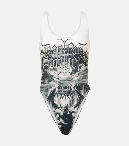 Diablo printed swimsuit - Jean Paul Gaultier - Modalova