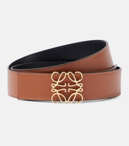 Anagram reversible leather belt - Loewe - Modalova