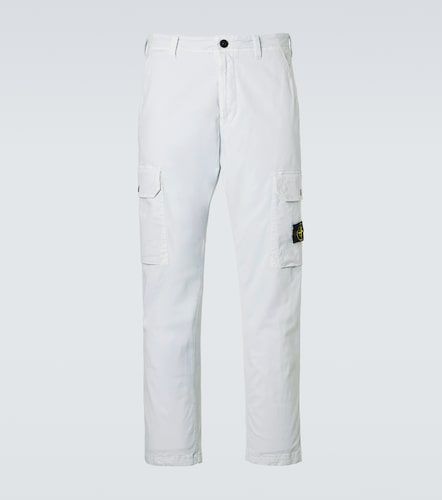 Pantalones cargo de sarga de algodón - Stone Island - Modalova