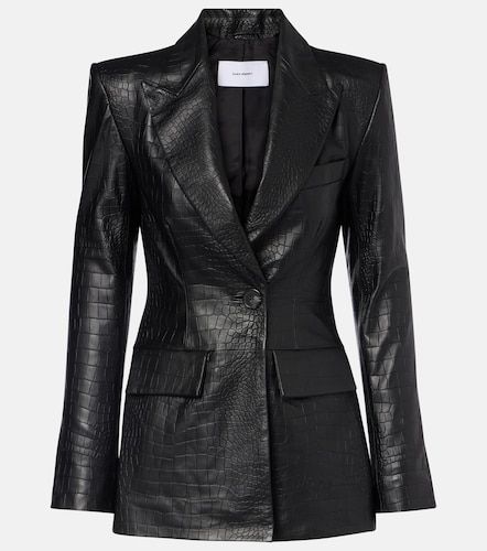 Alex Perry Blazer de piel grabada - Alex Perry - Modalova