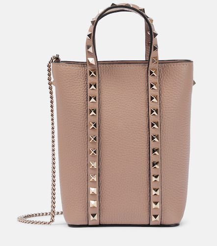 Rockstud leather tote bag - Valentino Garavani - Modalova