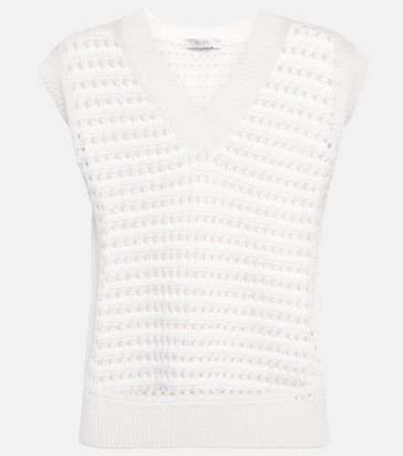 Leisure Palco cotton-blend sweater vest - Max Mara - Modalova