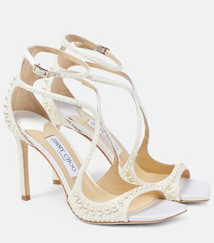 Bridal Azia embellished leather sandals - Jimmy Choo - Modalova