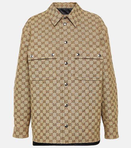 Gucci GG canvas shirt jacket - Gucci - Modalova