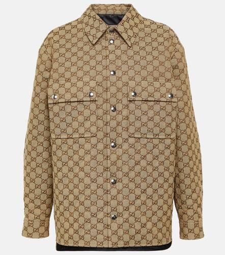 Gucci GG canvas shirt jacket - Gucci - Modalova