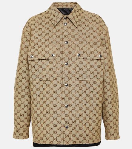 Gucci Hemdjacke GG aus Canvas - Gucci - Modalova