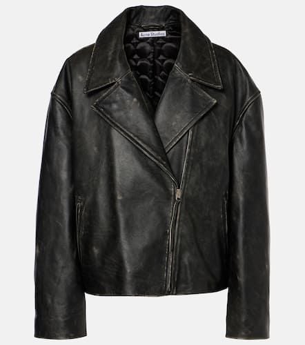 Acne Studios Leather biker jacket - Acne Studios - Modalova