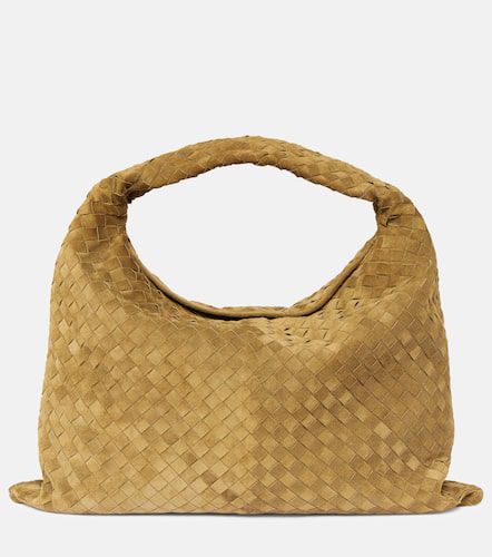 Bolso Hop Large de ante Intrecciato - Bottega Veneta - Modalova