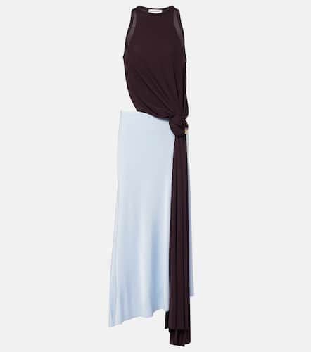 Cutout jersey midi dress - Victoria Beckham - Modalova