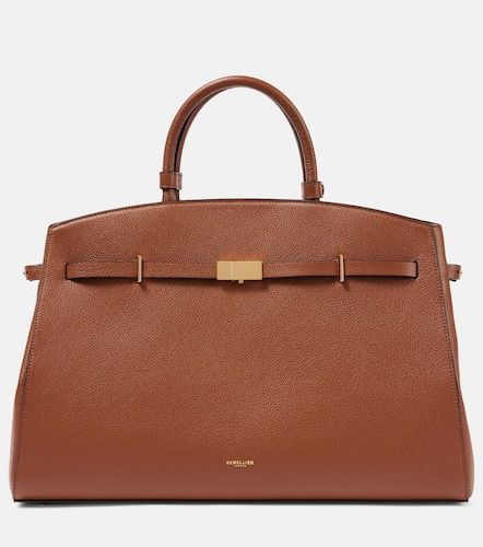 Hudson Small leather tote bag - DeMellier - Modalova