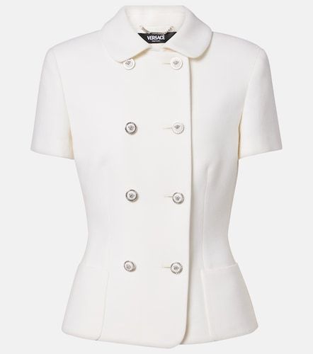 Versace Virgin wool blazer - Versace - Modalova