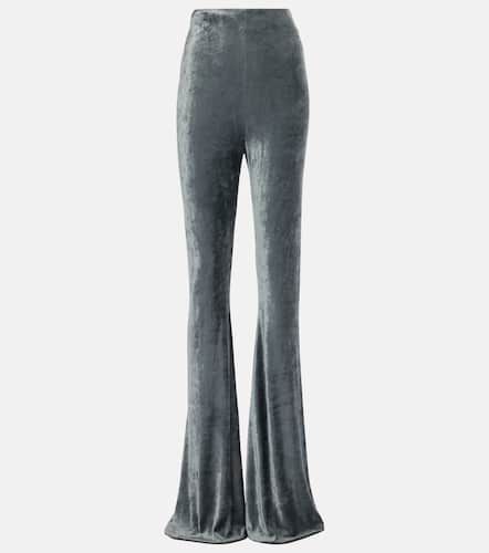 Pantalones flared Dirt de terciopelo - Rick Owens - Modalova