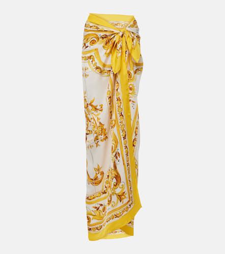 Dolce&Gabbana Majolica silk scarf - Dolce&Gabbana - Modalova