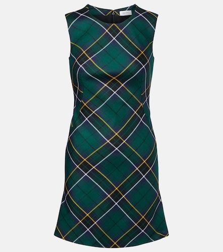 McQueen Robe en laine à carreaux - McQueen - Modalova