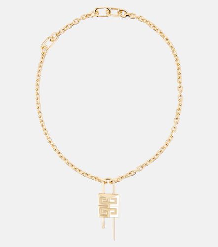 Collar con cadena 4G Padlock - Givenchy - Modalova